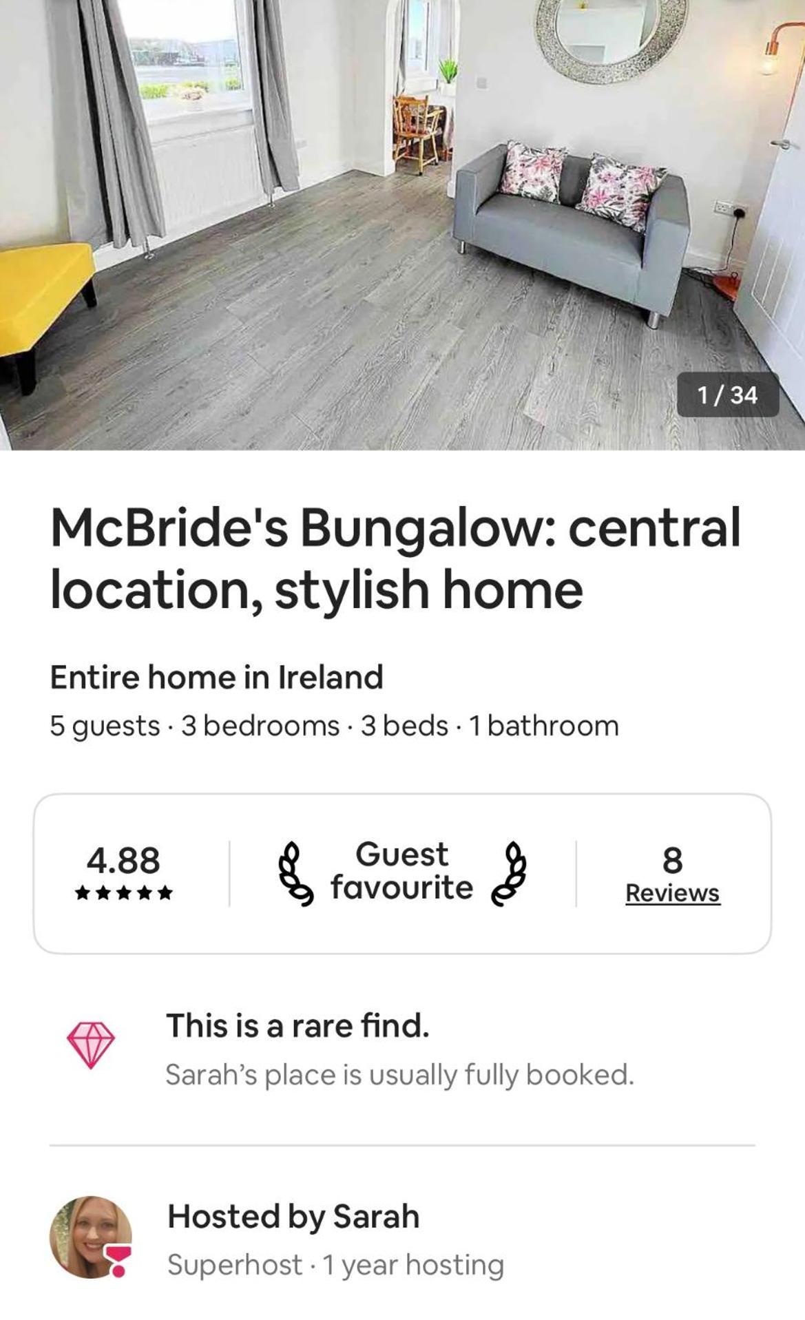 Mcbride'S Bungalow, Chapel Road Dungloe Donegal Town Eksteriør bilde